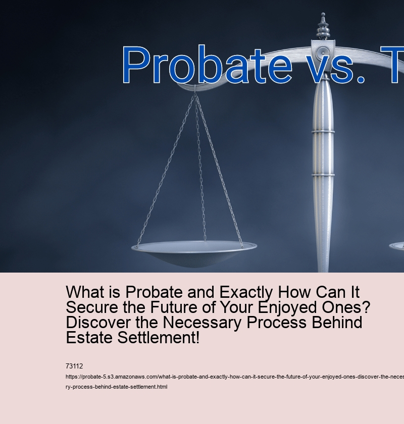 What is Probate and Exactly How Can It Secure the Future of Your Enjoyed Ones? Discover the Necessary Process Behind Estate Settlement!